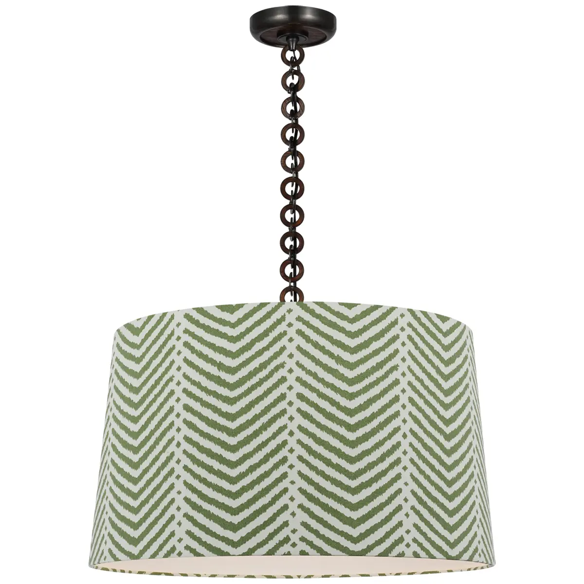 Evelyn Hanging Shade, La Jolla_ BRONZE & NATURAL OAK