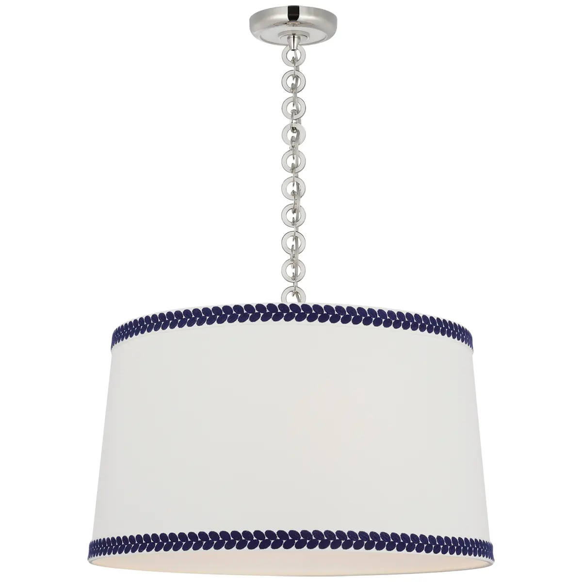 Evelyn Hanging Shade, Berkeley Tape_ POLISHED NICKEL & WHITE OAK
