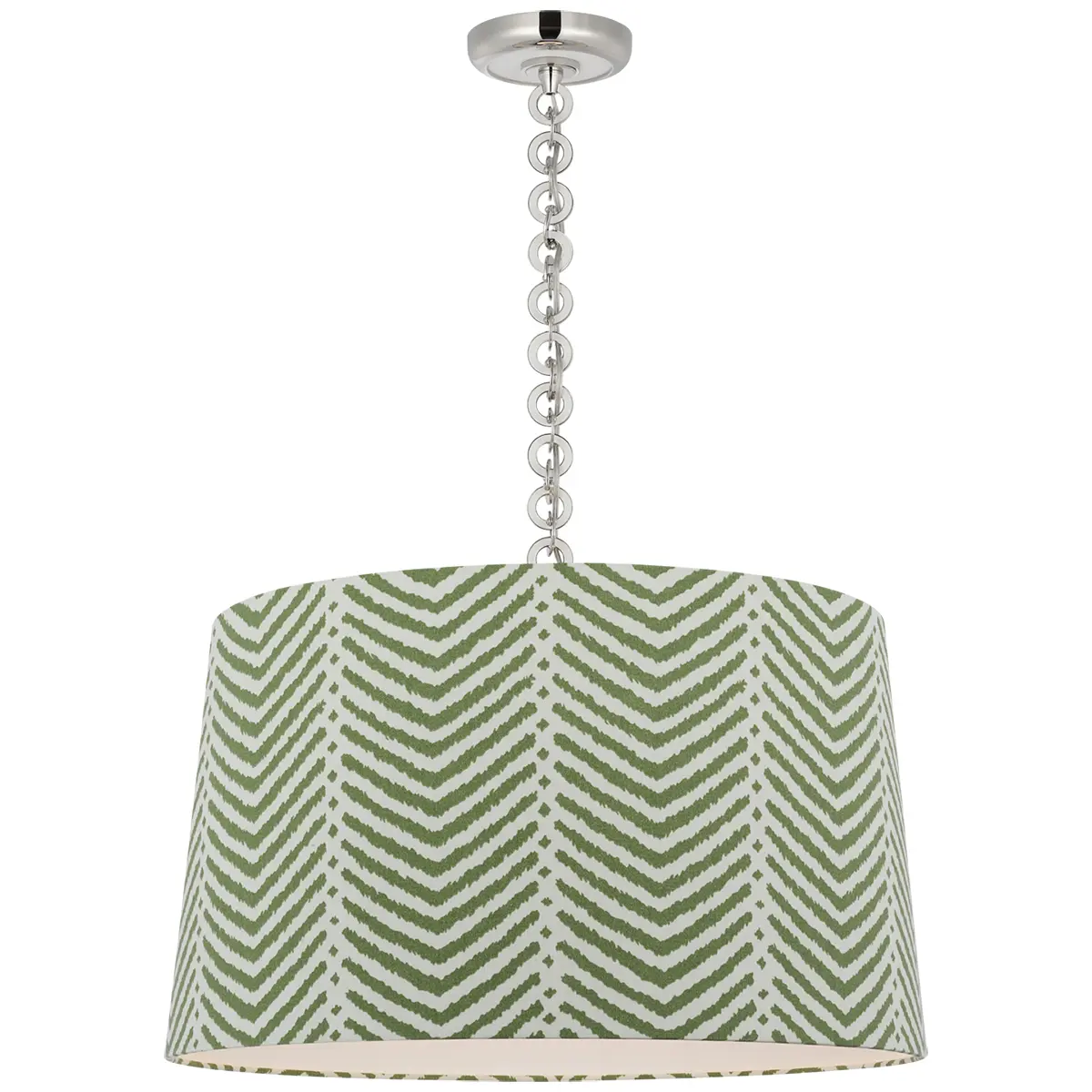 Evelyn Hanging Shade, La Jolla_ POLISHED NICKEL & WHITE OAK