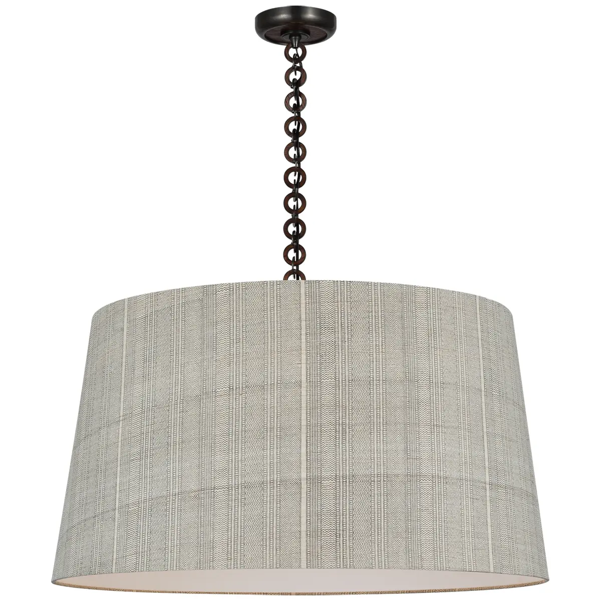 Evelyn Hanging Shade, Mohave_ BRONZE & NATURAL OAK