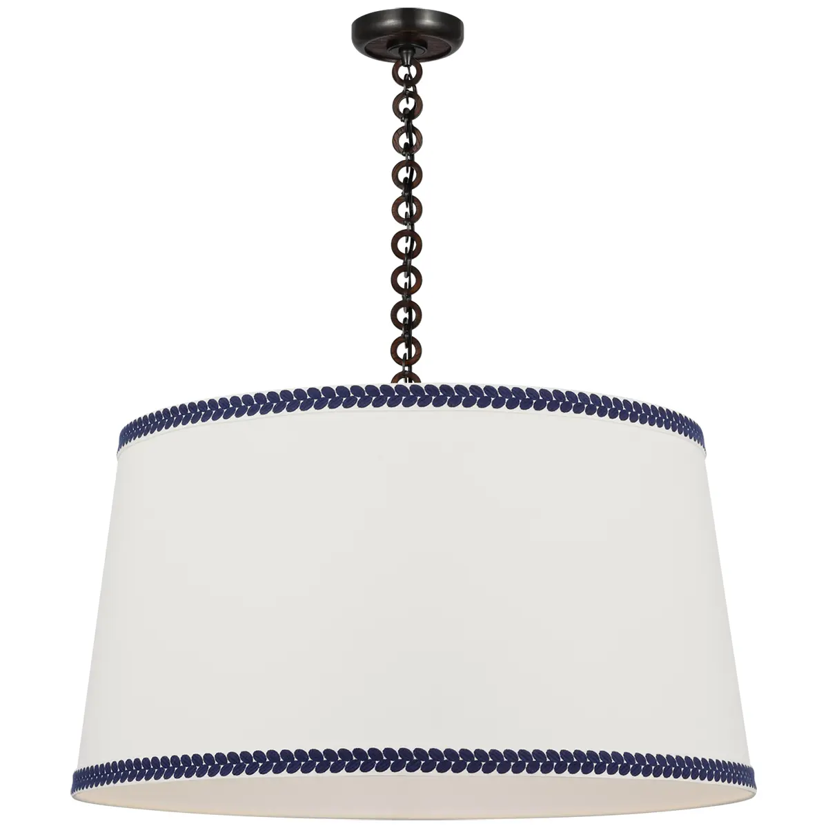 Evelyn Hanging Shade, Berkeley Tape_ BRONZE & NATURAL OAK