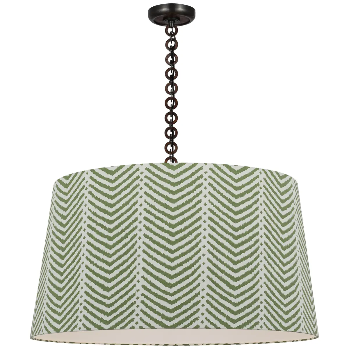 Evelyn Hanging Shade, La Jolla_ BRONZE & NATURAL OAK