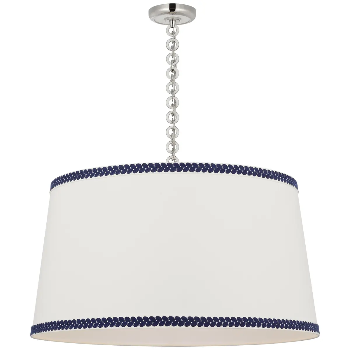 Evelyn Hanging Shade, Berkeley Tape_ POLISHED NICKEL & WHITE OAK
