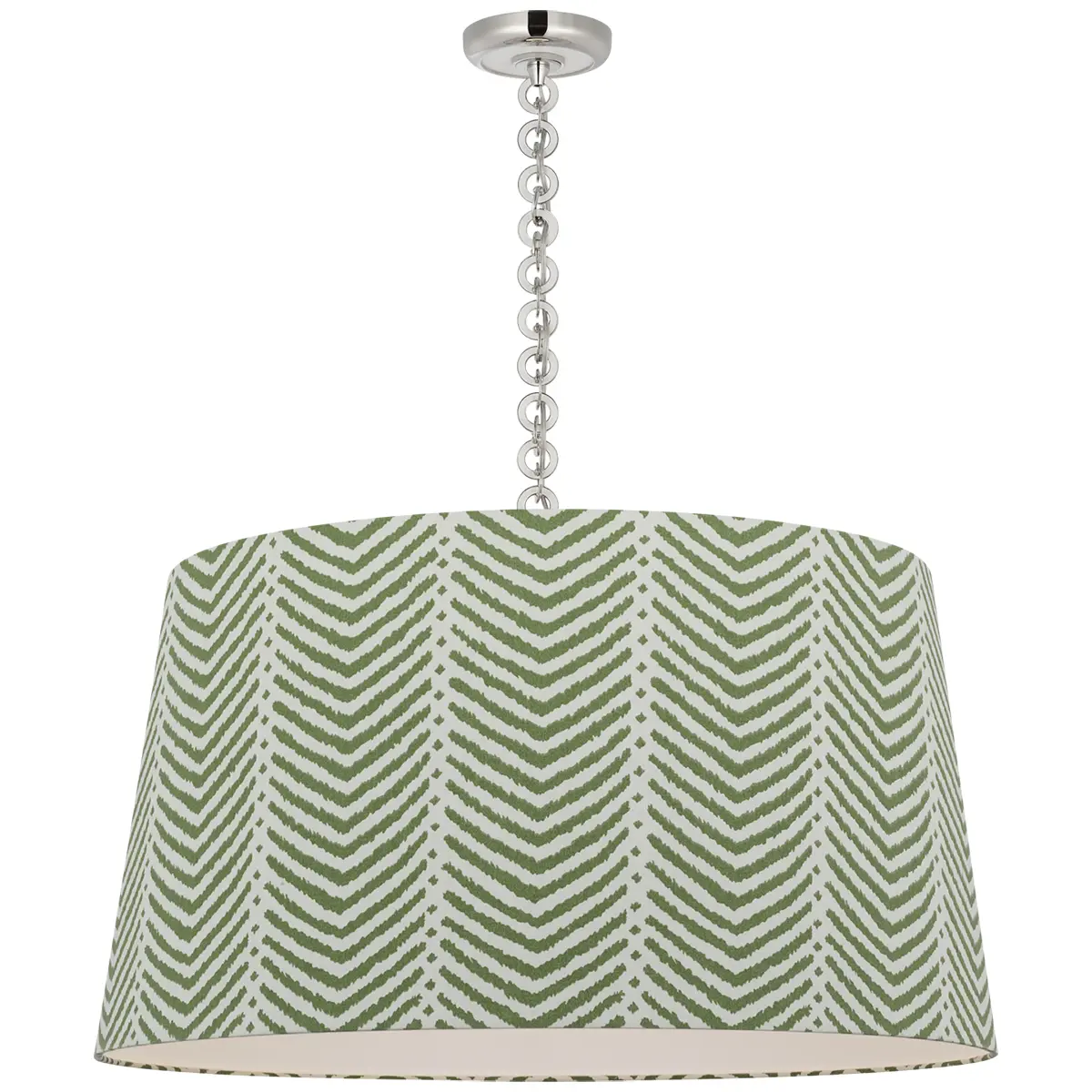 Evelyn Hanging Shade, La Jolla_ POLISHED NICKEL & WHITE OAK