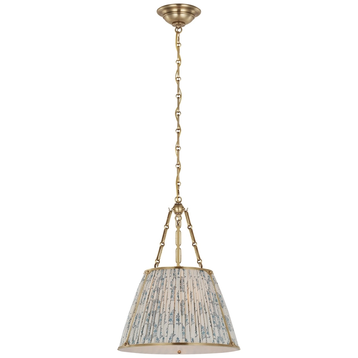 Allister Hanging Shade, Brass_ ADITI IN BLUE