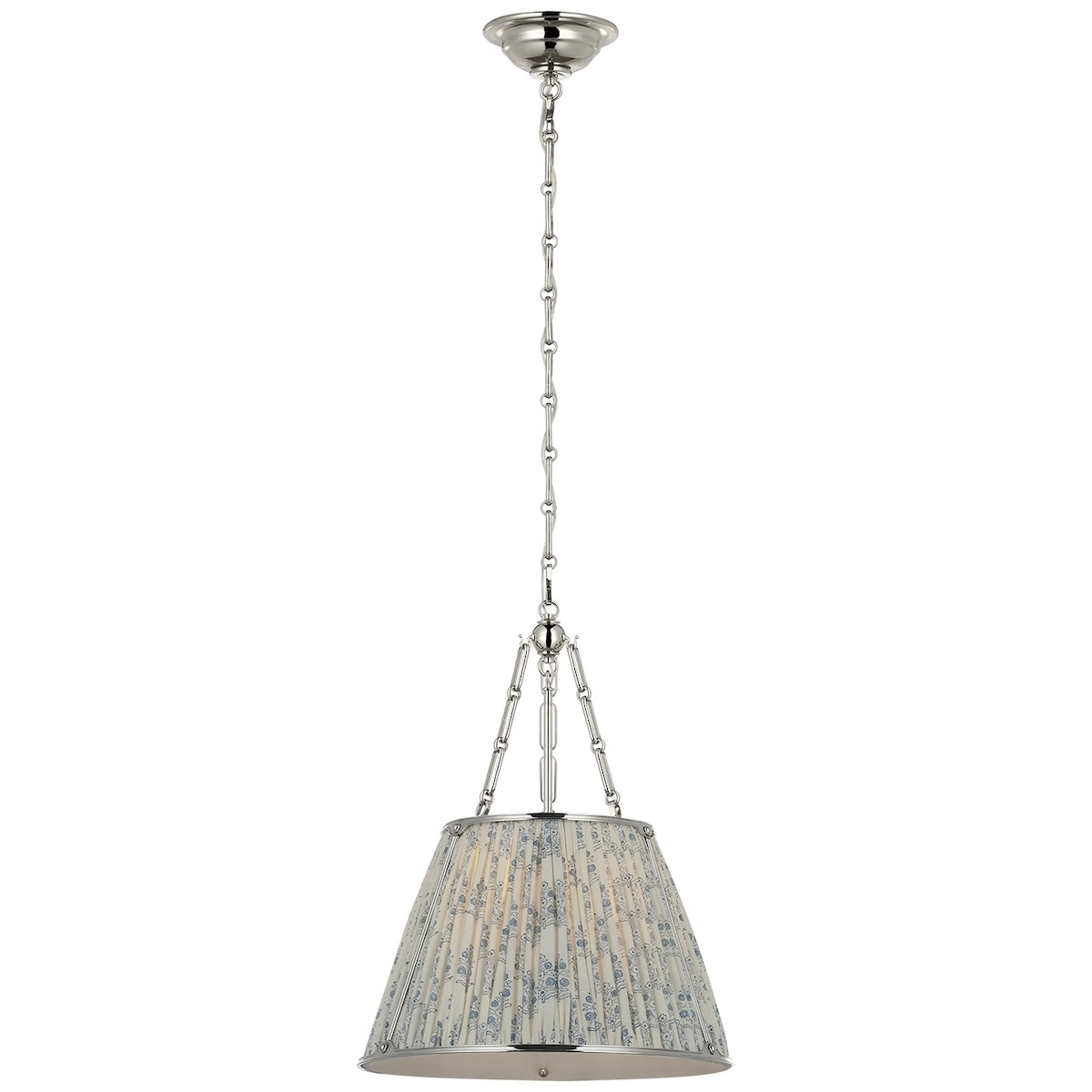 Allister Hanging Shade, Nickel_ ADITI IN BLUE