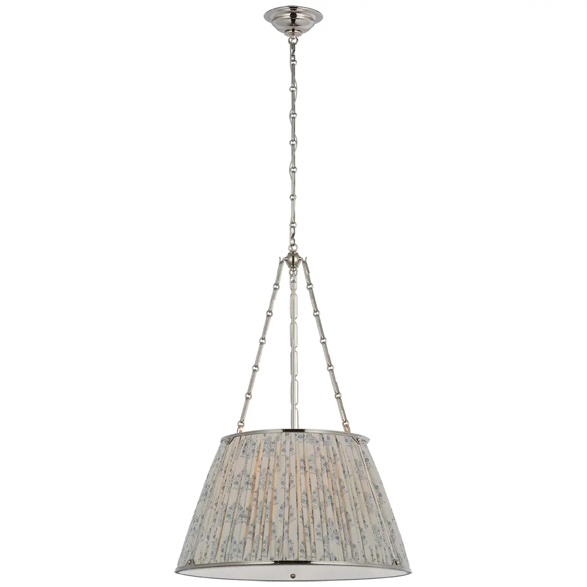 Allister Hanging Shade, Nickel_ ADITI IN BLUE