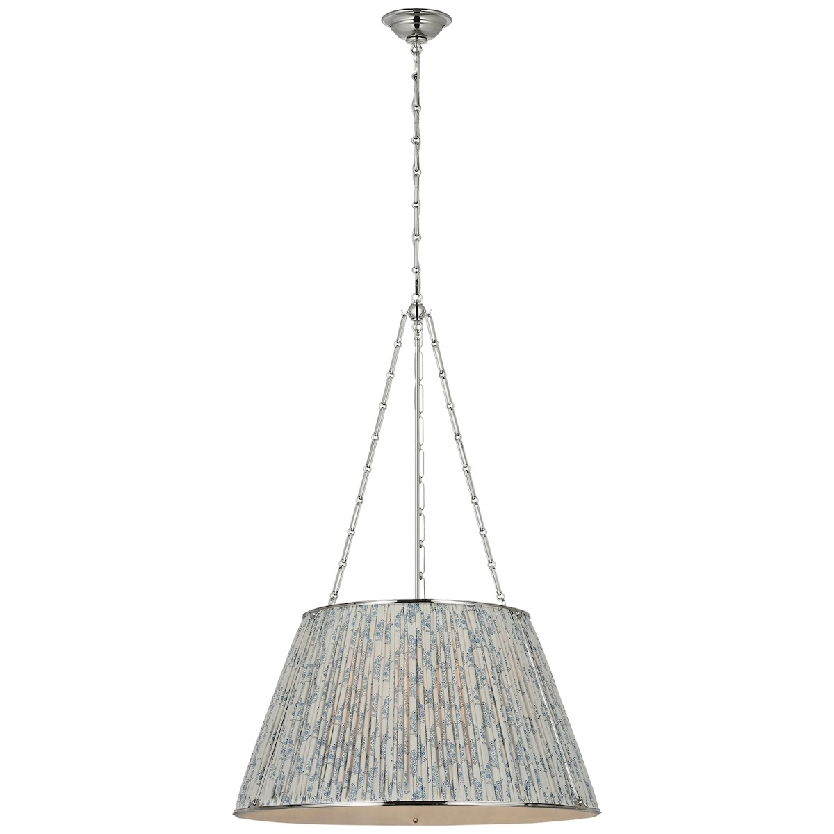 Allister Hanging Shade, Nickel_ ADITI IN BLUE