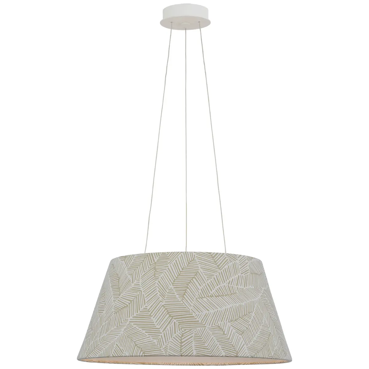Caufield Hanging Shade, White_ ABSTRACT LEAF IN TAUPE