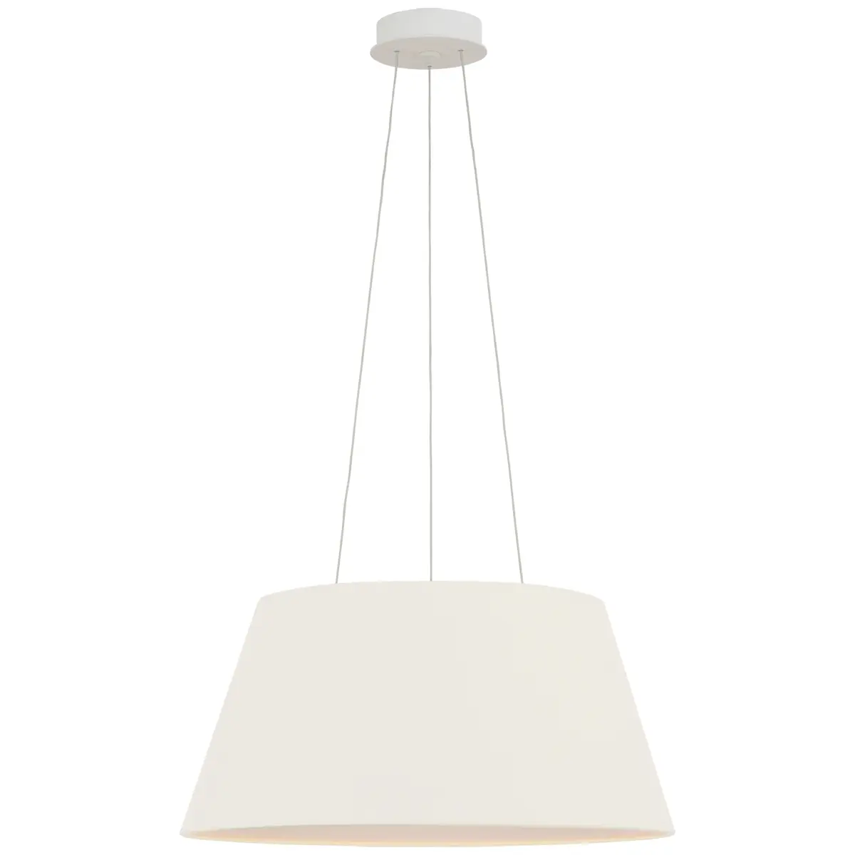 Caufield Hanging Shade, White_ LINEN