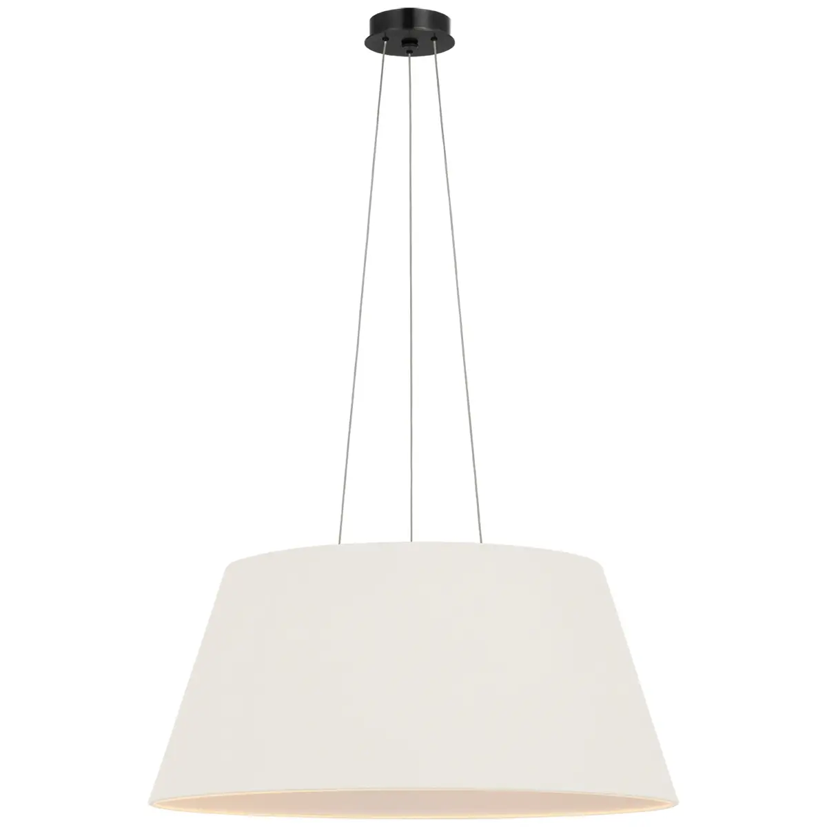 Caufield Hanging Shade, Bronze_ LINEN