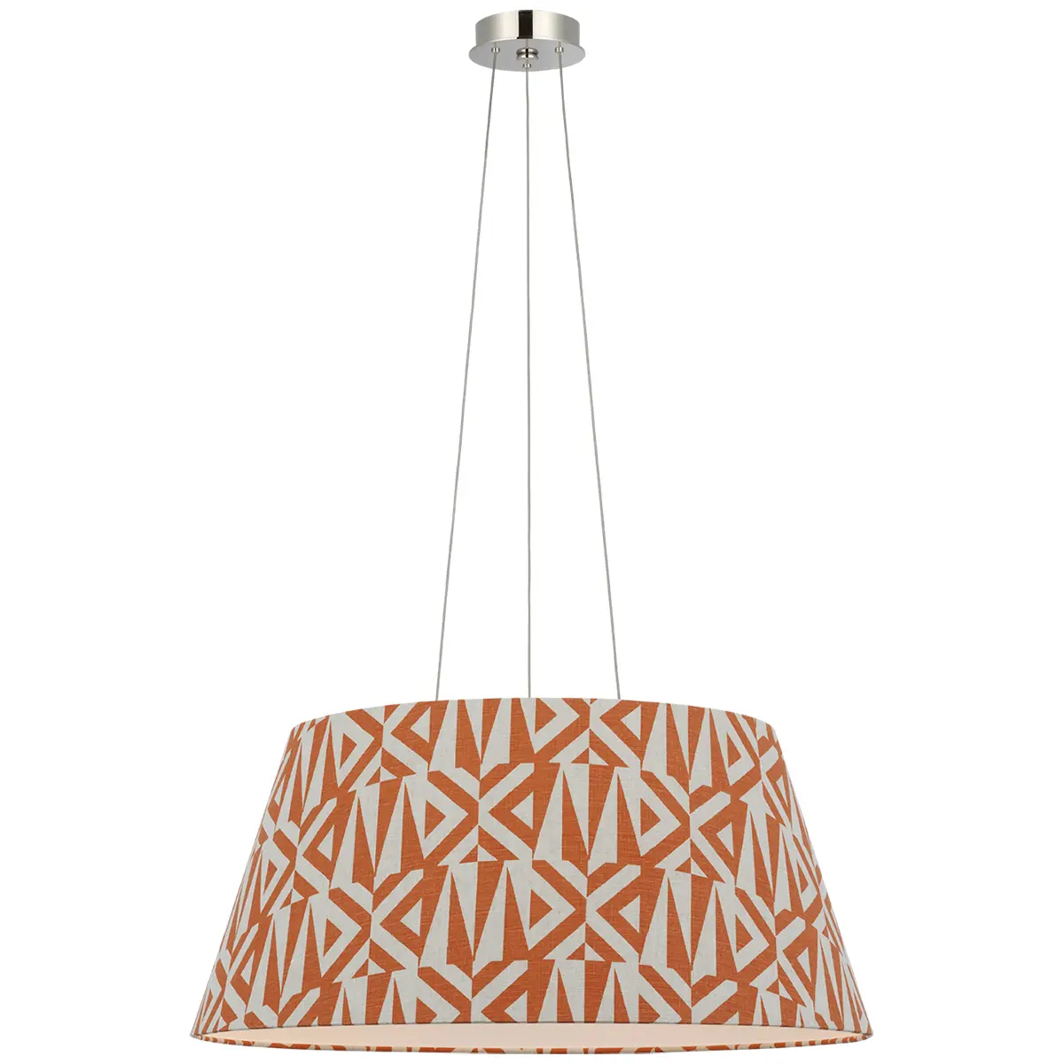 Caufield Hanging Shade, Nickel_ AMERO IN BRICK