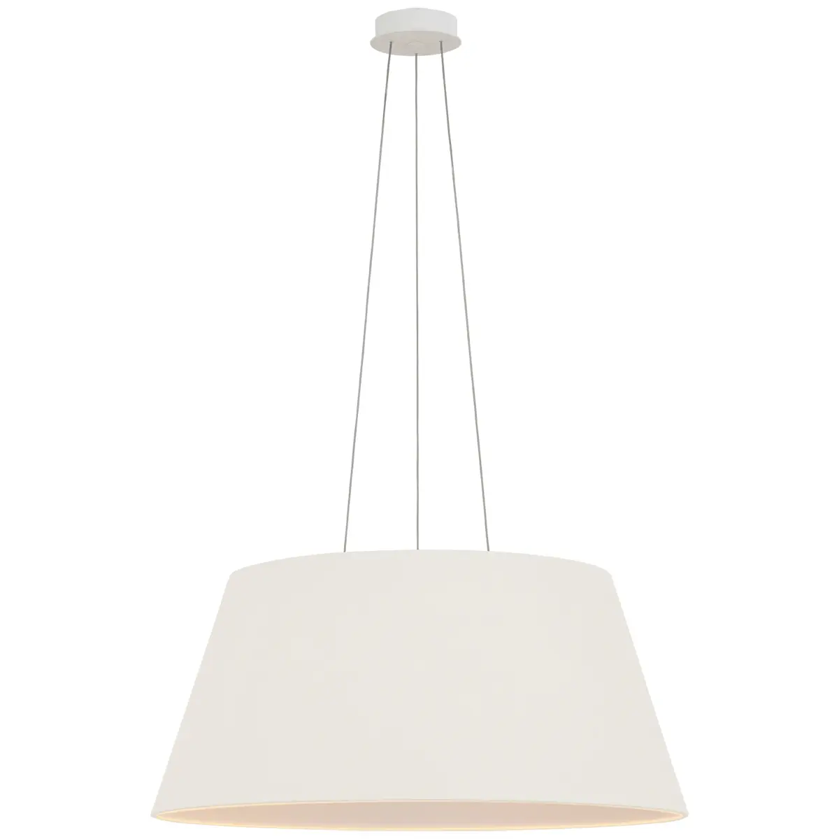 Caufield Hanging Shade, White_ LINEN