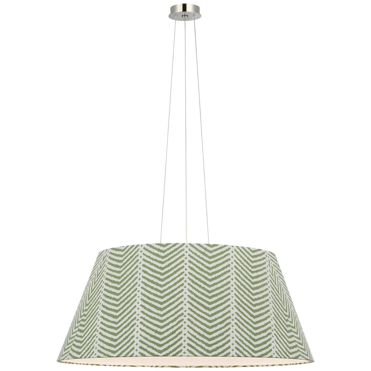 Caufield Hanging Shade, Nickel_ LA JOLLA IN VERDE
