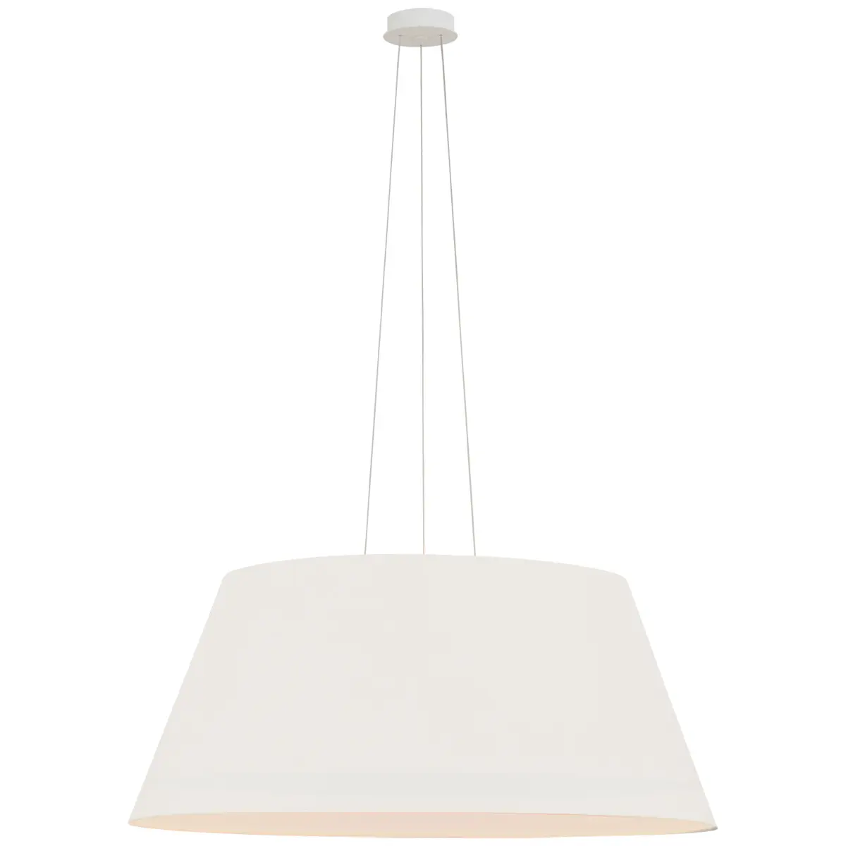 Caufield Hanging Shade, White_ LINEN