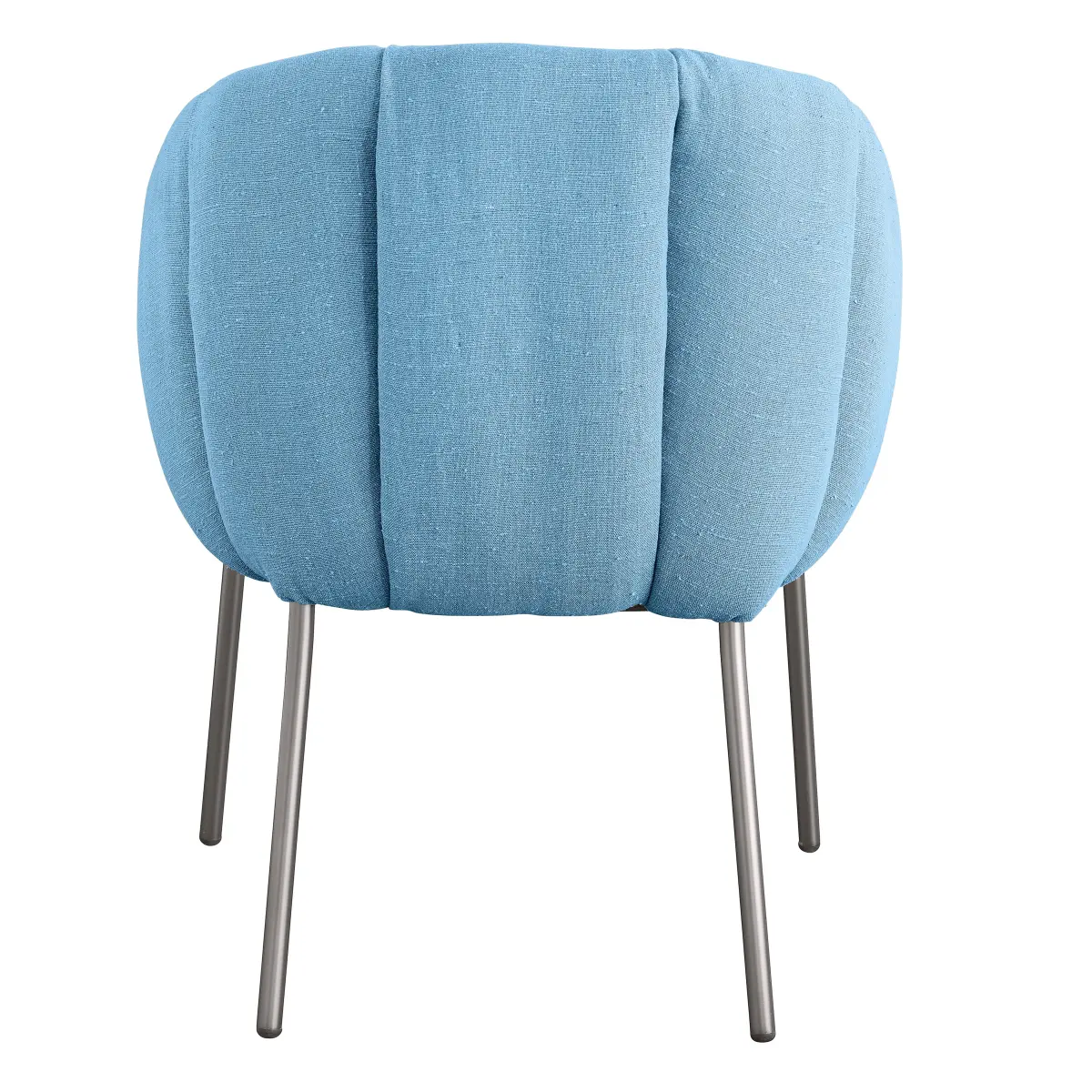 Puffin Dining Chair_ NICKEL