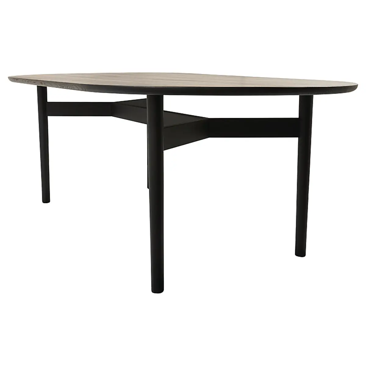 Puffin Dining Table_ SOFT BLACK