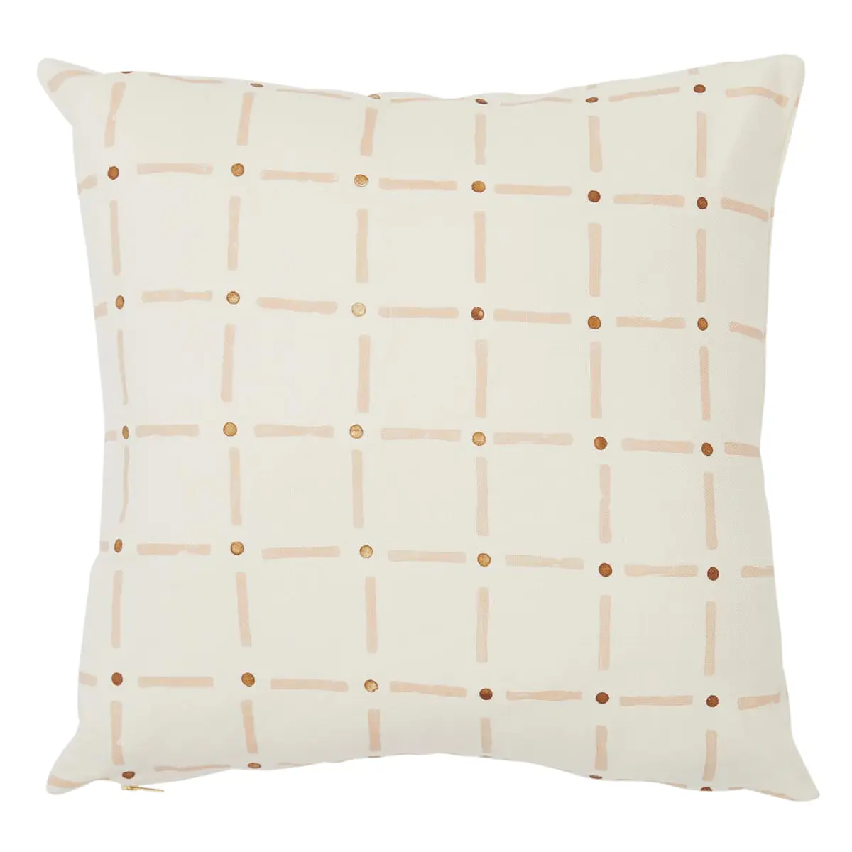 Drifting Grid Pillow_ PETAL
