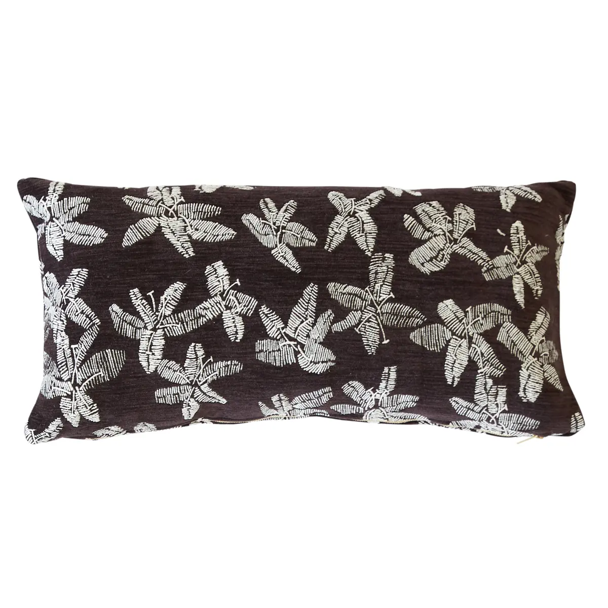 Hibiscus Pillow_ PLUM
