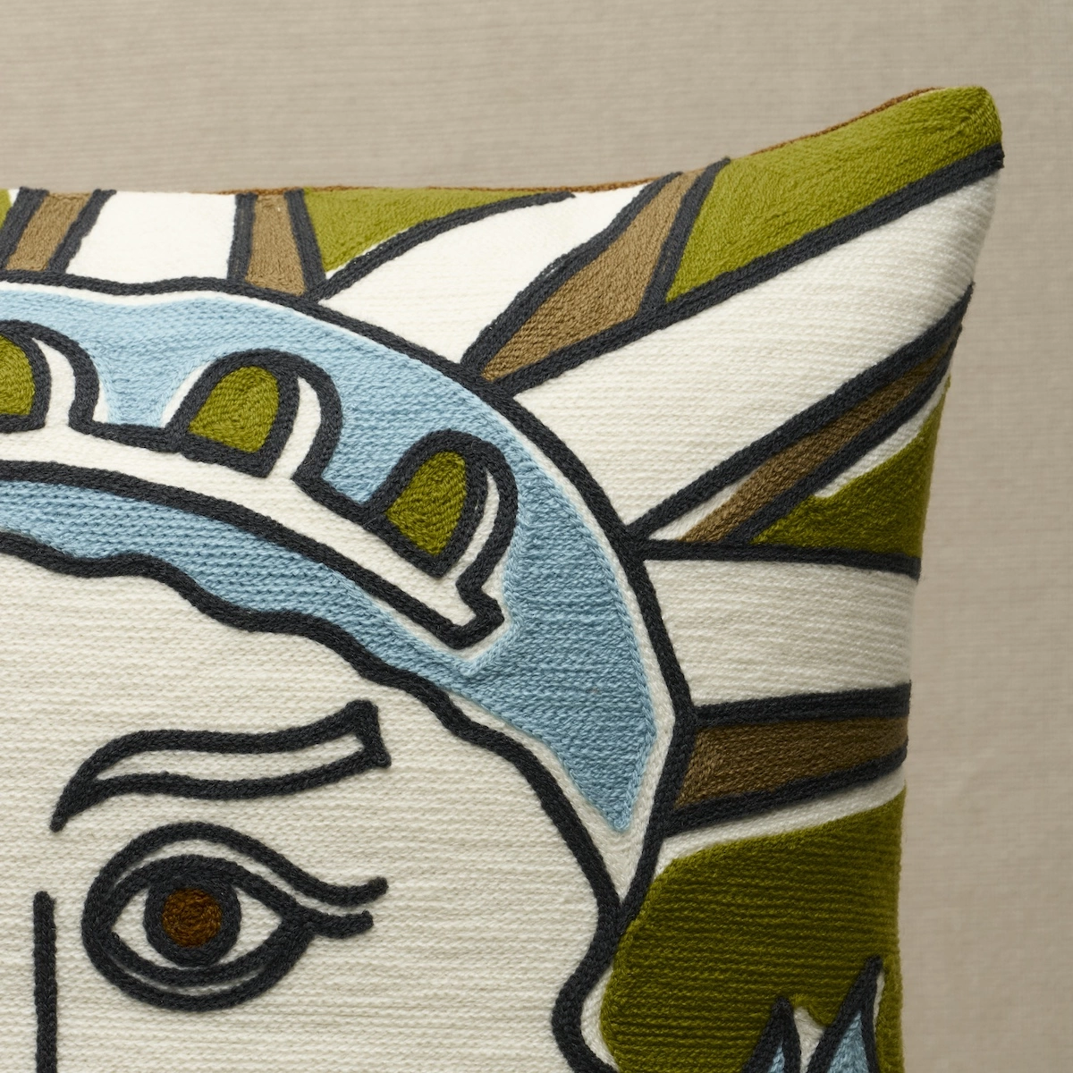 Liberté Pillow_ CHARTREUSE