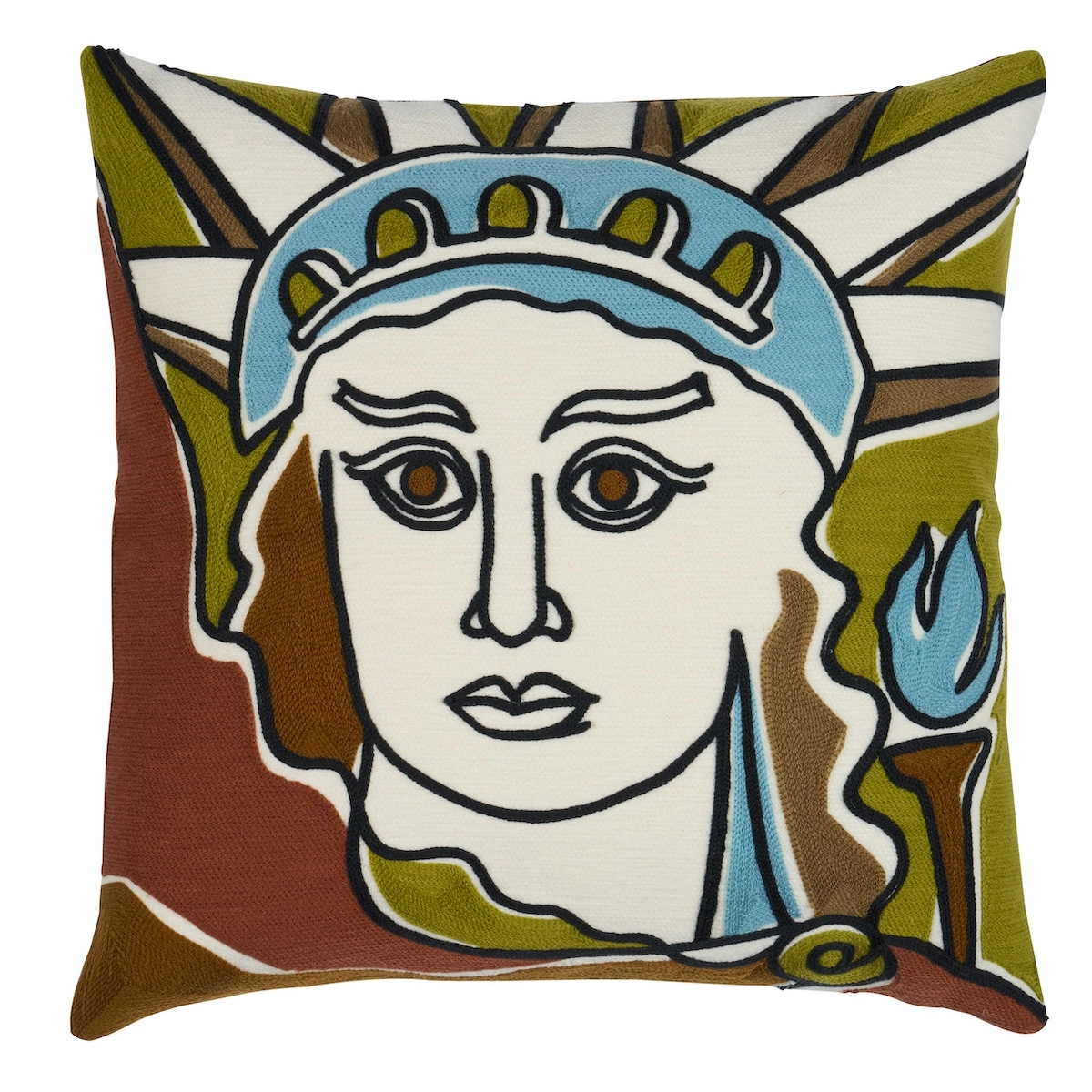Liberté Pillow_ CHARTREUSE