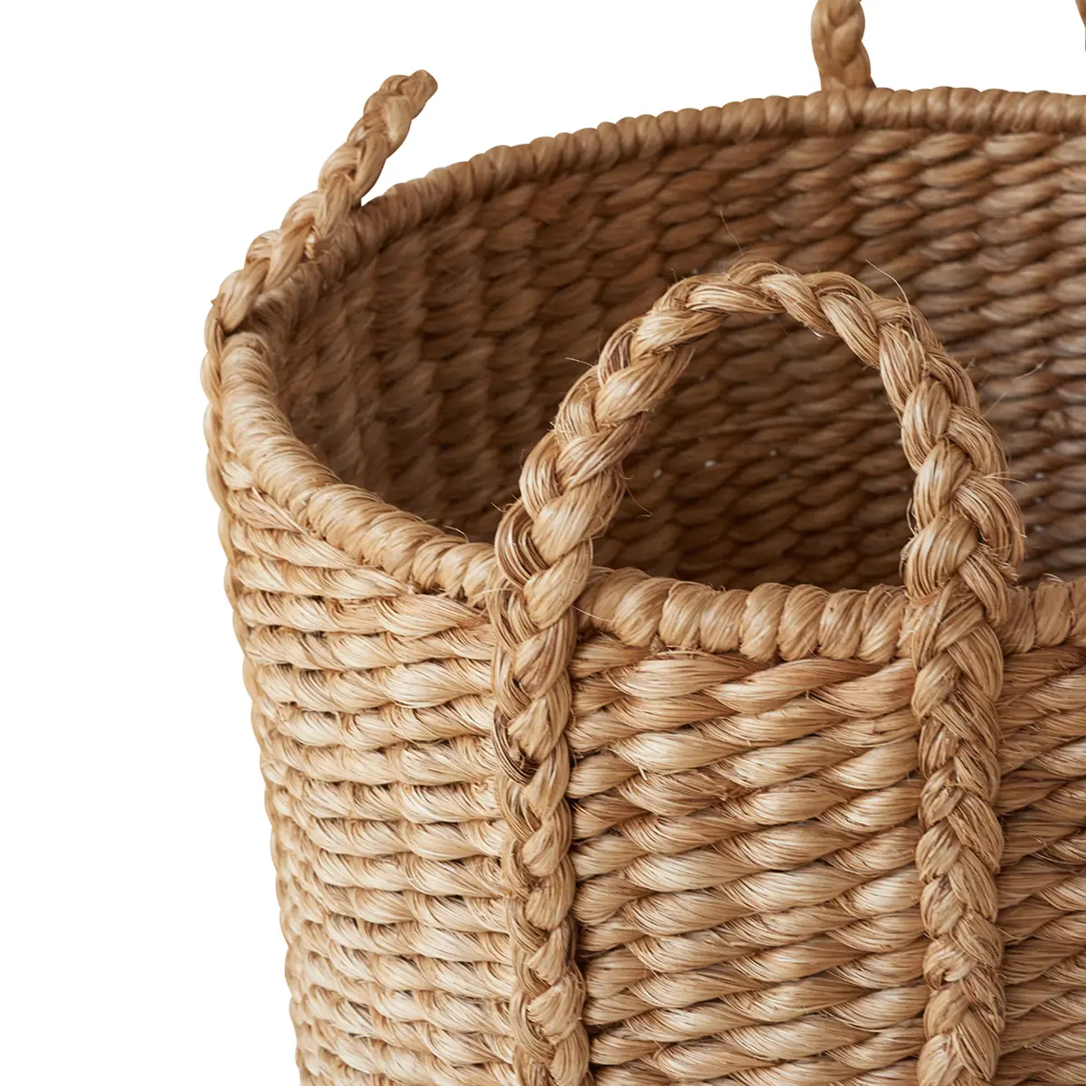 Lubid Abaca Basket_ NATURAL ABACA