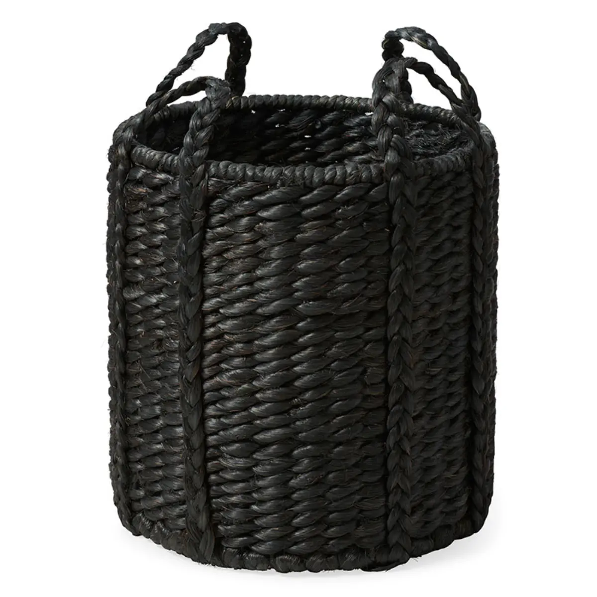 Lubid Abaca Basket_ BLACK