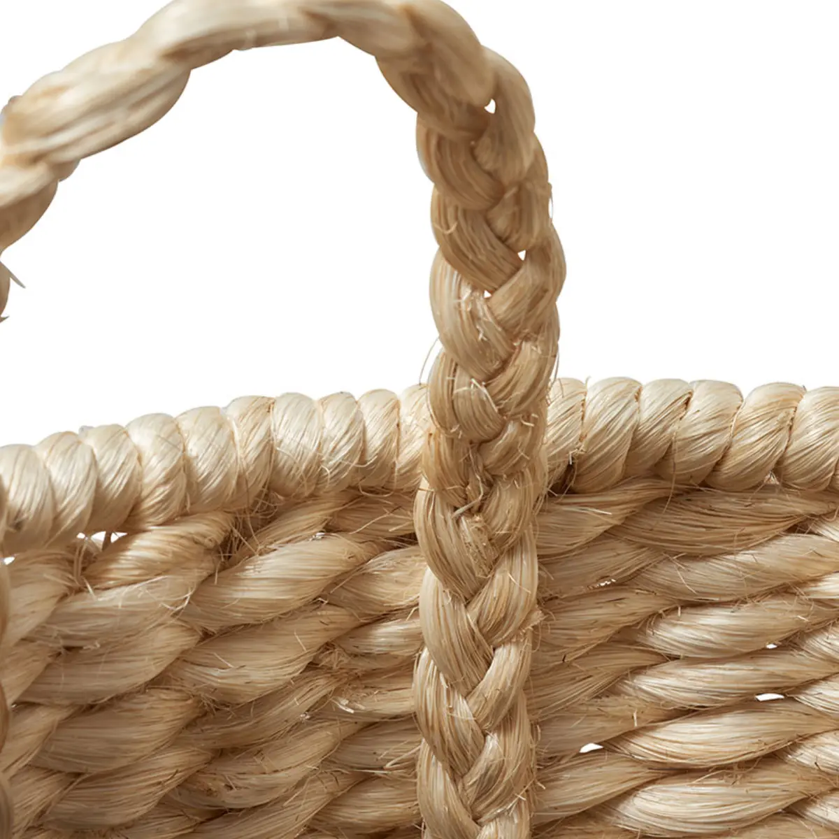 Lubid Abaca Basket_ BLACK DIPPED