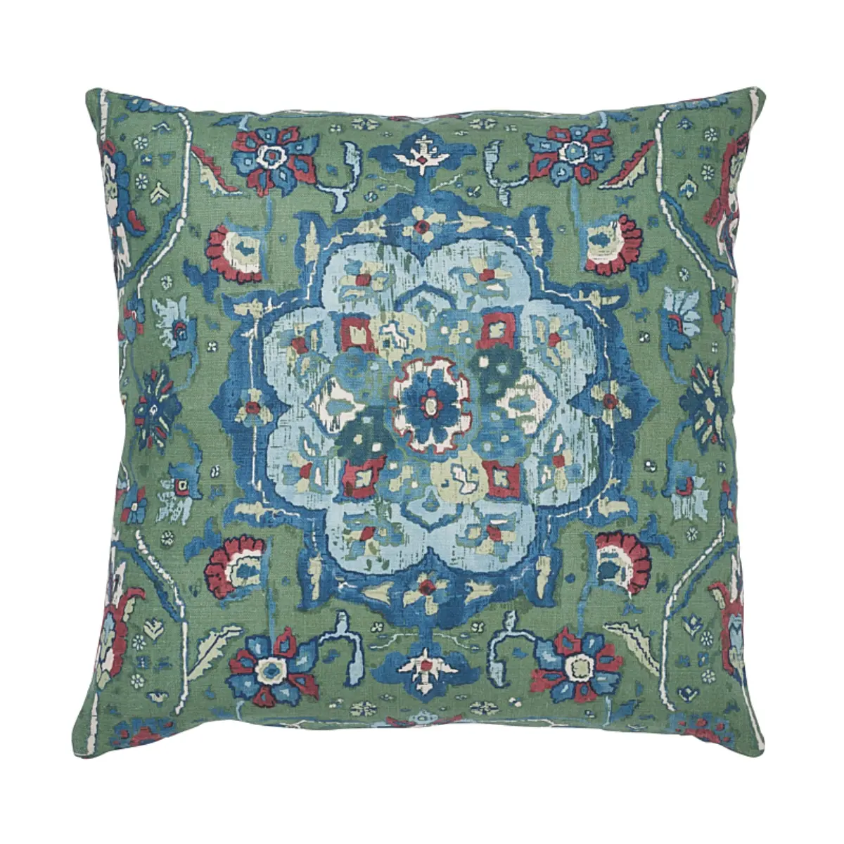 Jahanara Carpet Pillow_ JADE