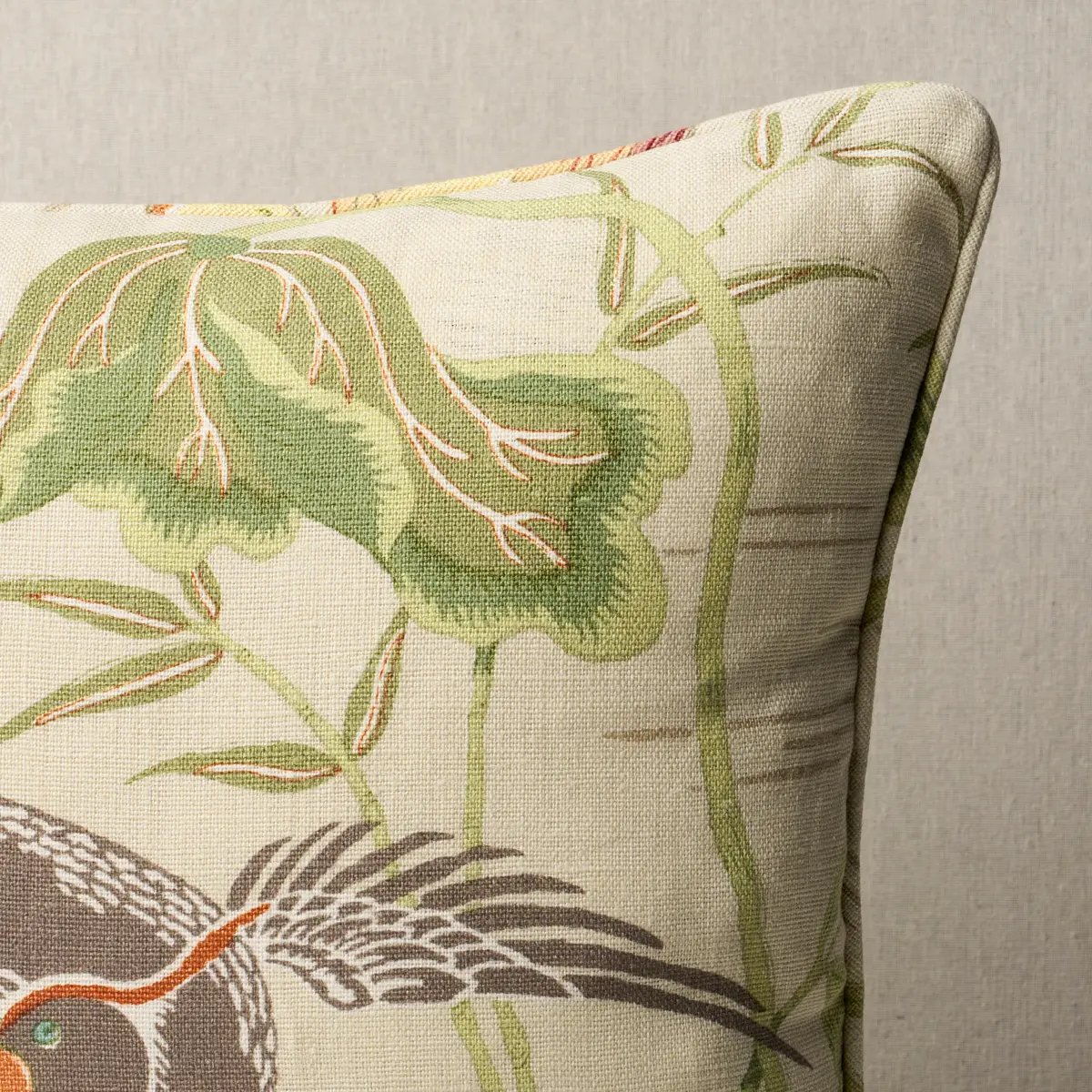 Lotus Garden Pillow_ PARCHMENT