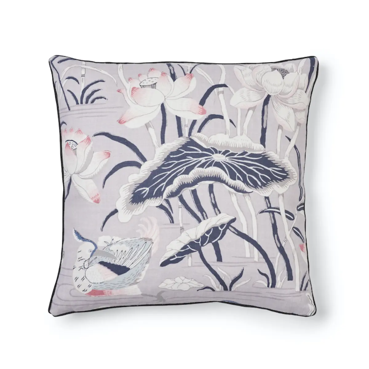 Lotus Garden Pillow_ LILAC