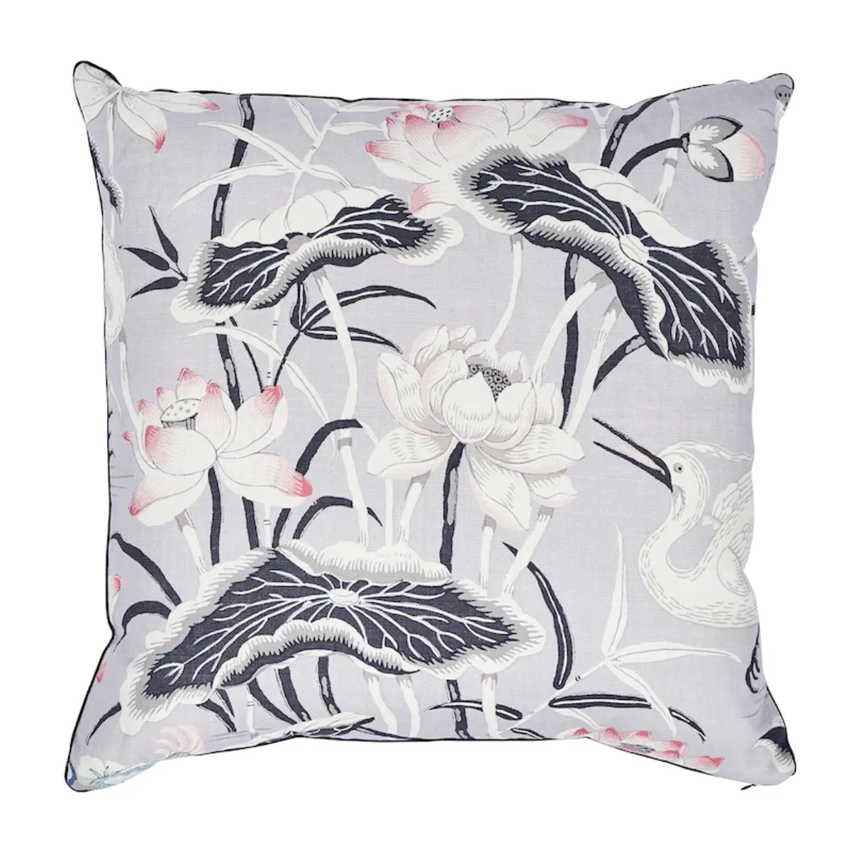 Lotus Garden Pillow_ LILAC