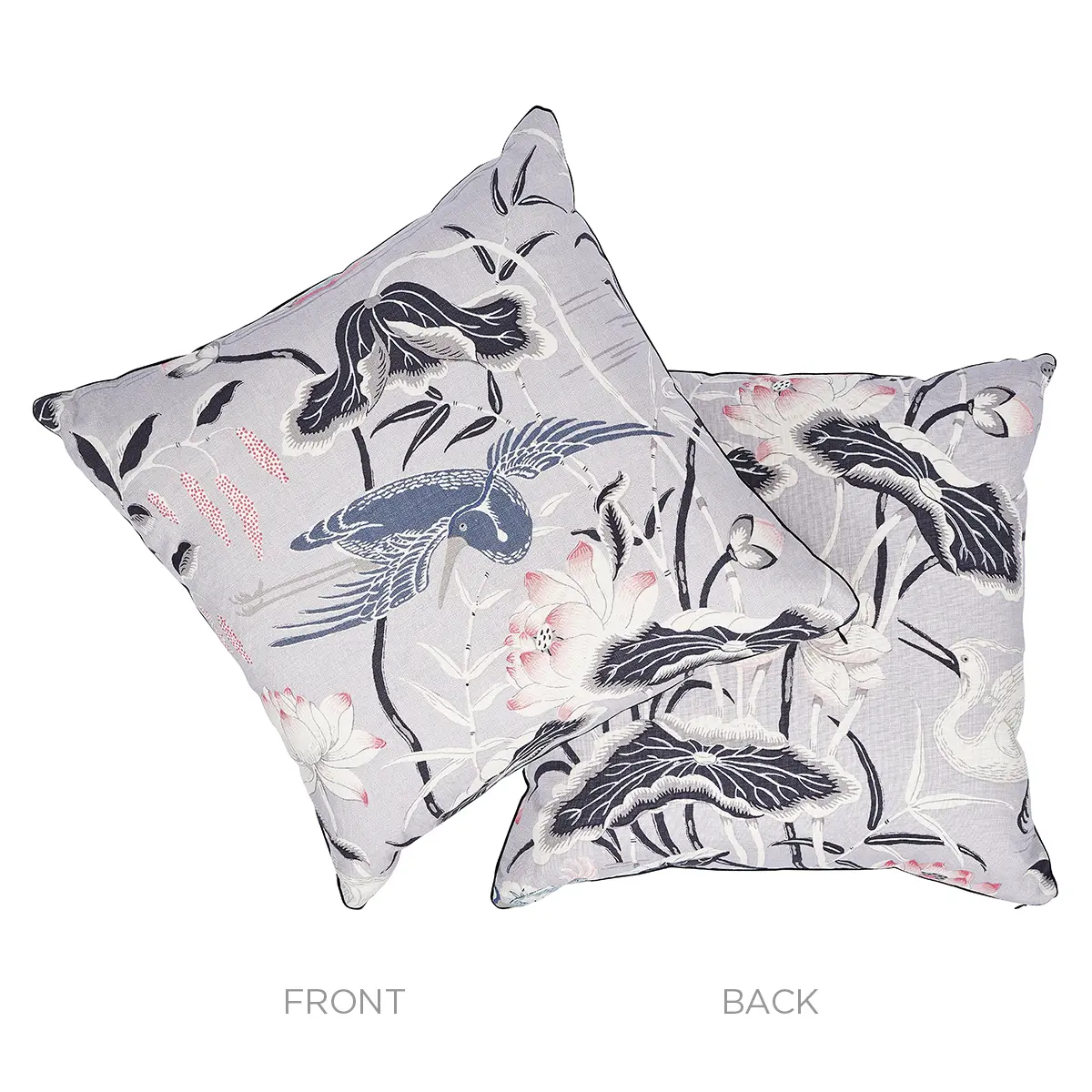 Lotus Garden Pillow_ LILAC