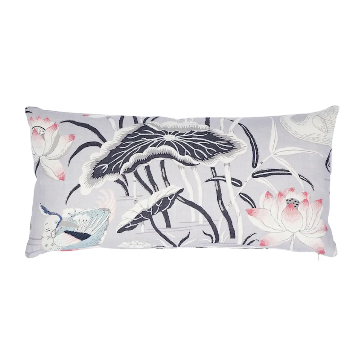 Lotus Garden Pillow_ LILAC
