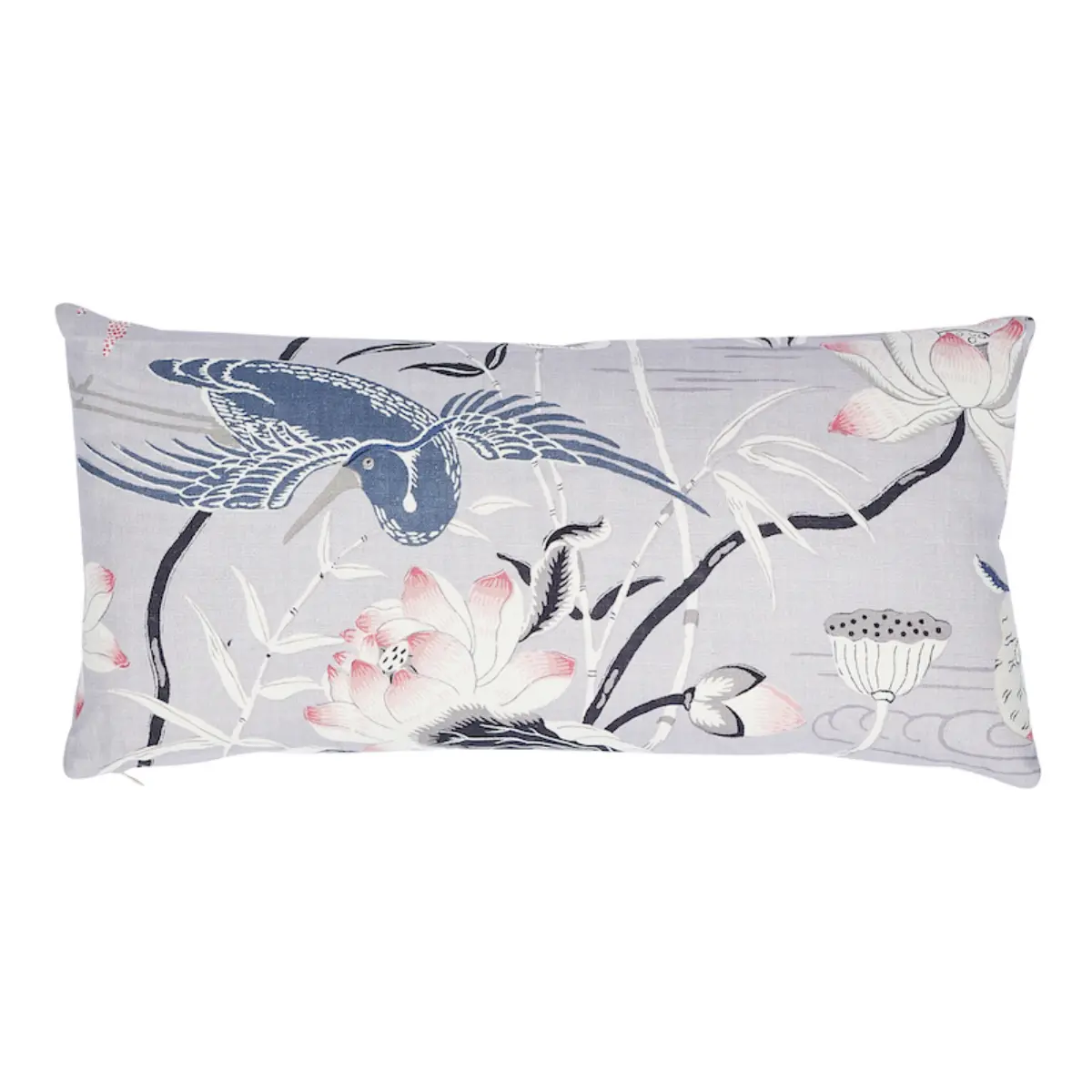 Lotus Garden Pillow_ LILAC