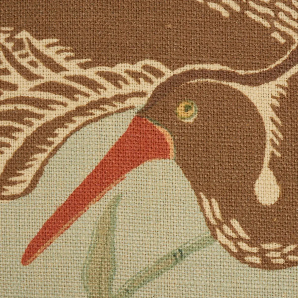 Lotus Garden Pillow_ AQUA