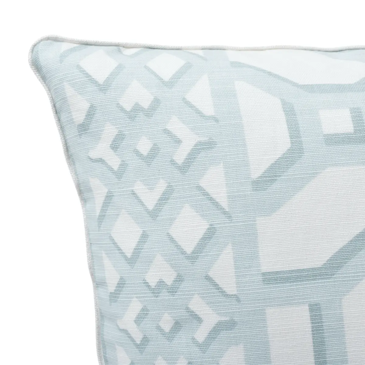 Zanzibar Trellis Pillow_ WINTER MINT