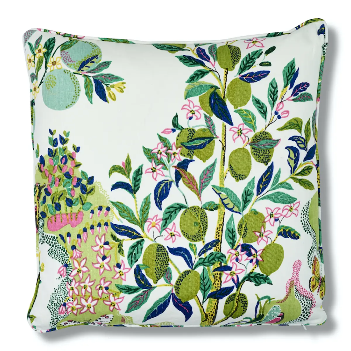 Citrus Garden Pillow_ LIME