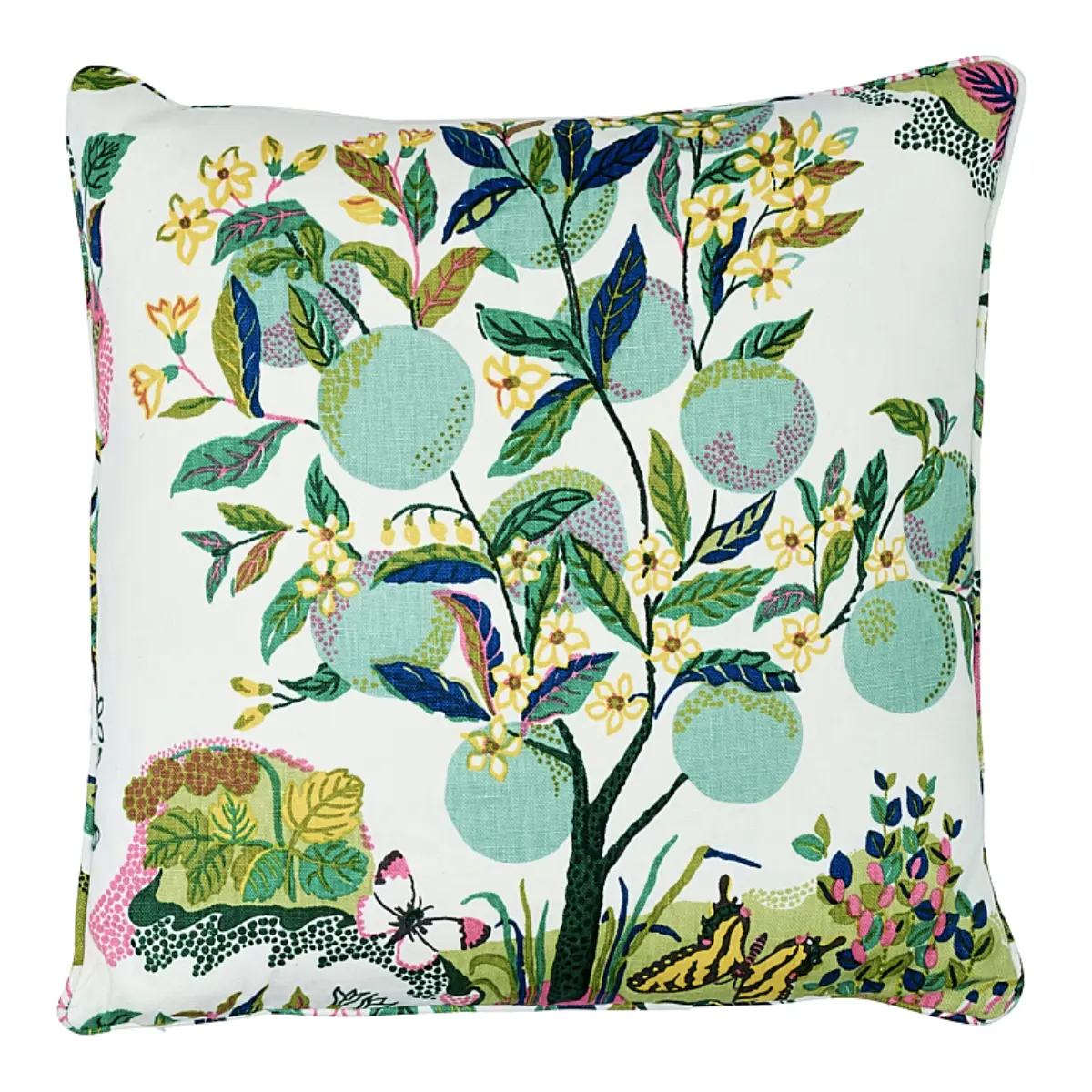 Citrus Garden Pillow_ LIME