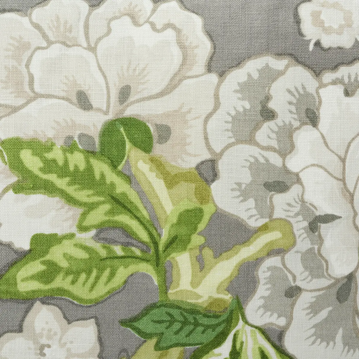 Bermuda Blossoms Pillow_ SLATE
