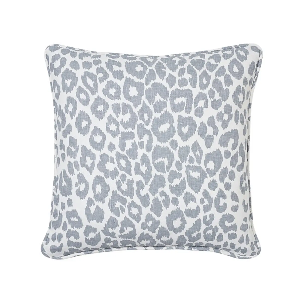 Iconic Leopard Pillow_ SKY