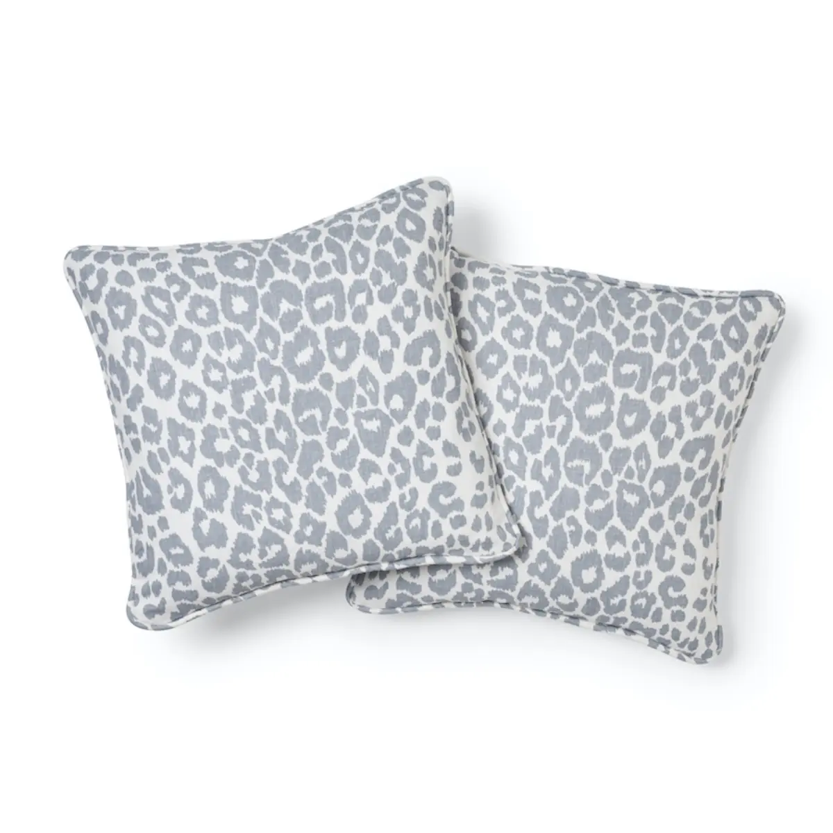 Iconic Leopard Pillow_ SKY