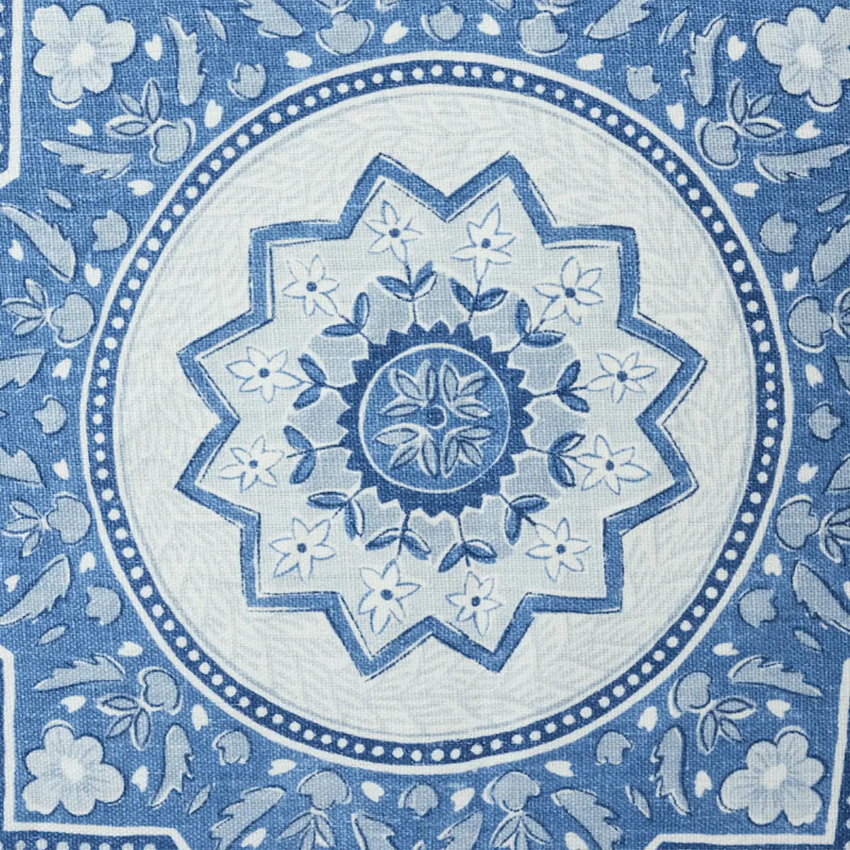 Montecito Medallion Pillow_ INDIGO