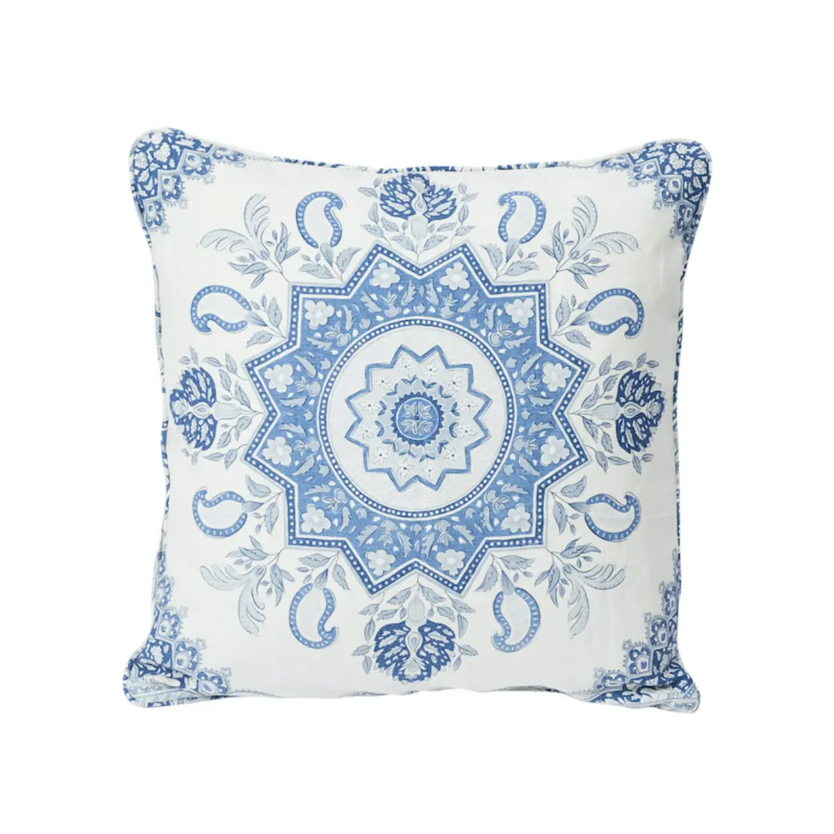 Montecito Medallion Pillow_ INDIGO