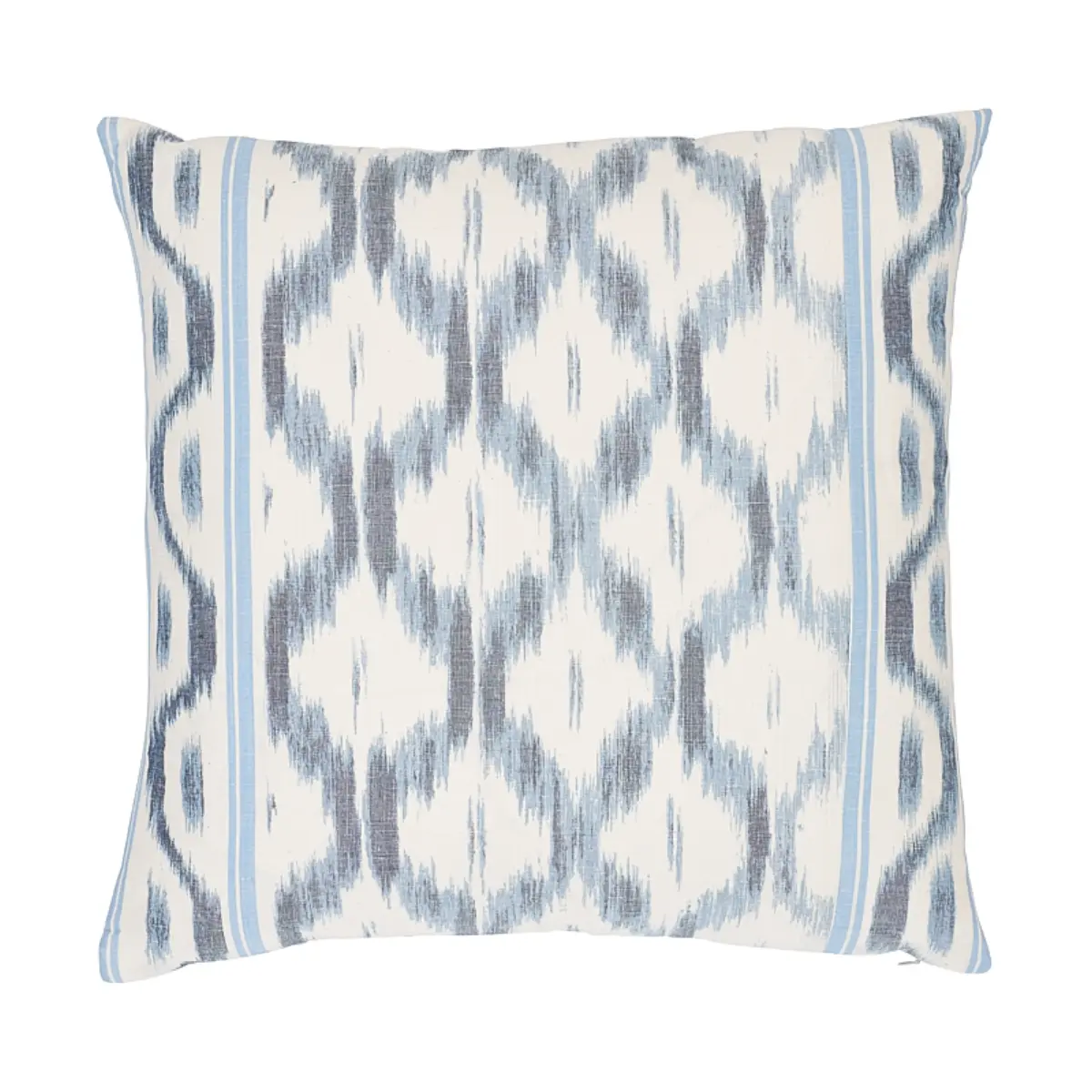 Santa Monica Ikat Pillow_ INDIGO BLUE