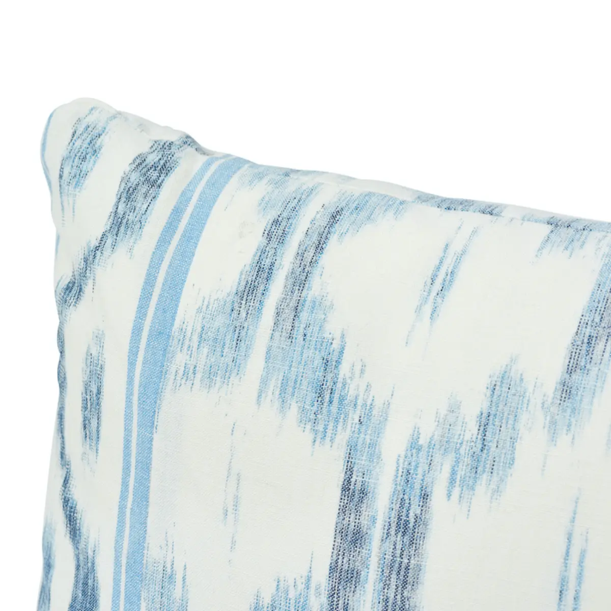 Santa Monica Ikat Pillow_ INDIGO BLUE