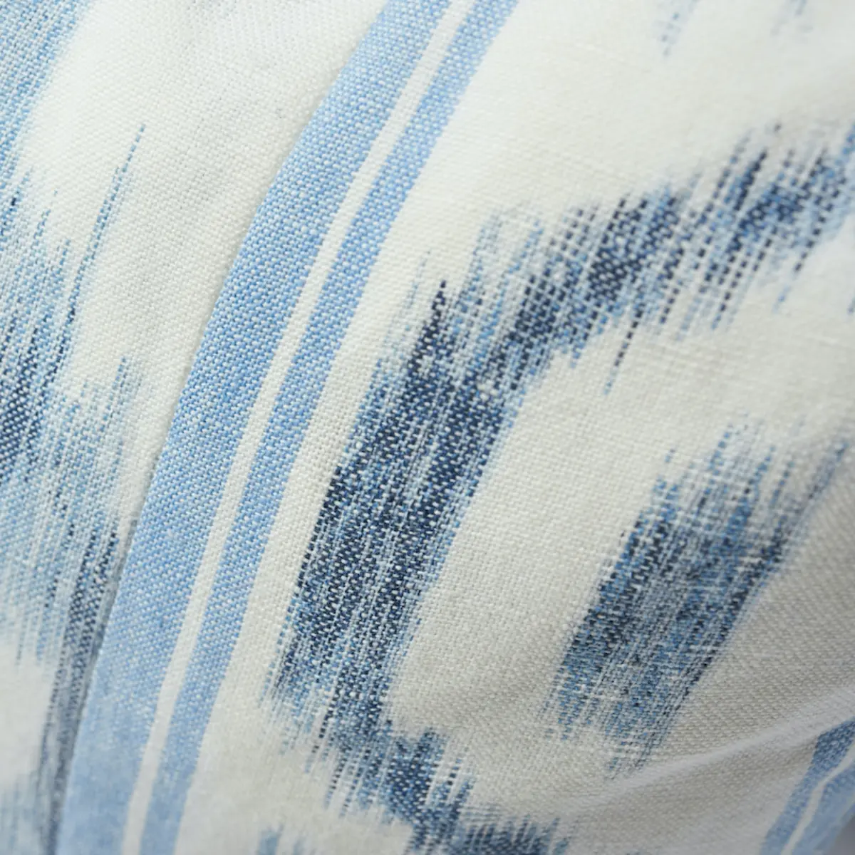 Santa Monica Ikat Pillow_ INDIGO BLUE
