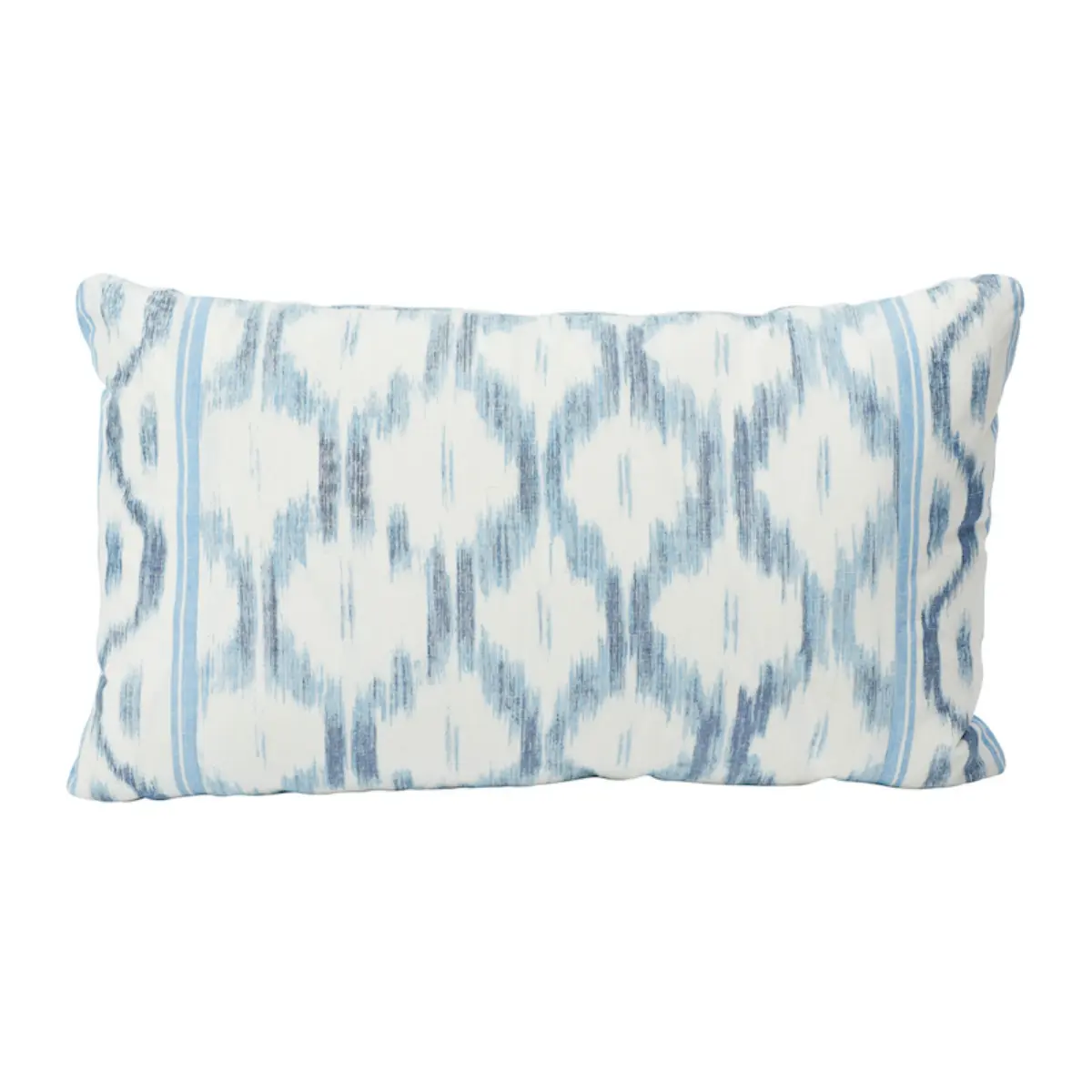 Santa Monica Ikat Pillow_ INDIGO BLUE