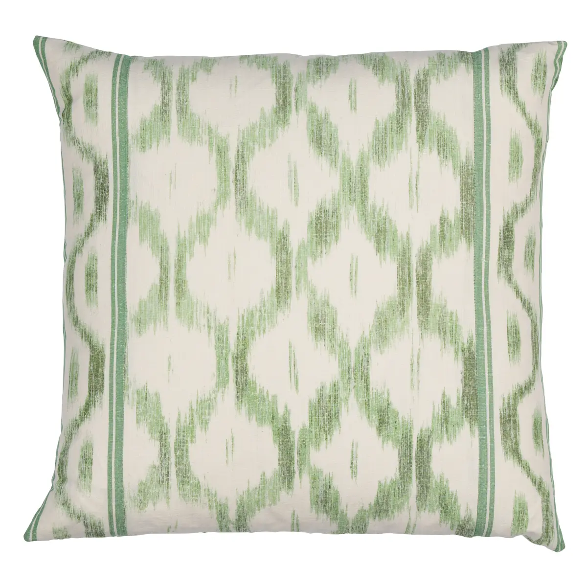 Santa Monica Ikat Pillow_ LEAF GREEN