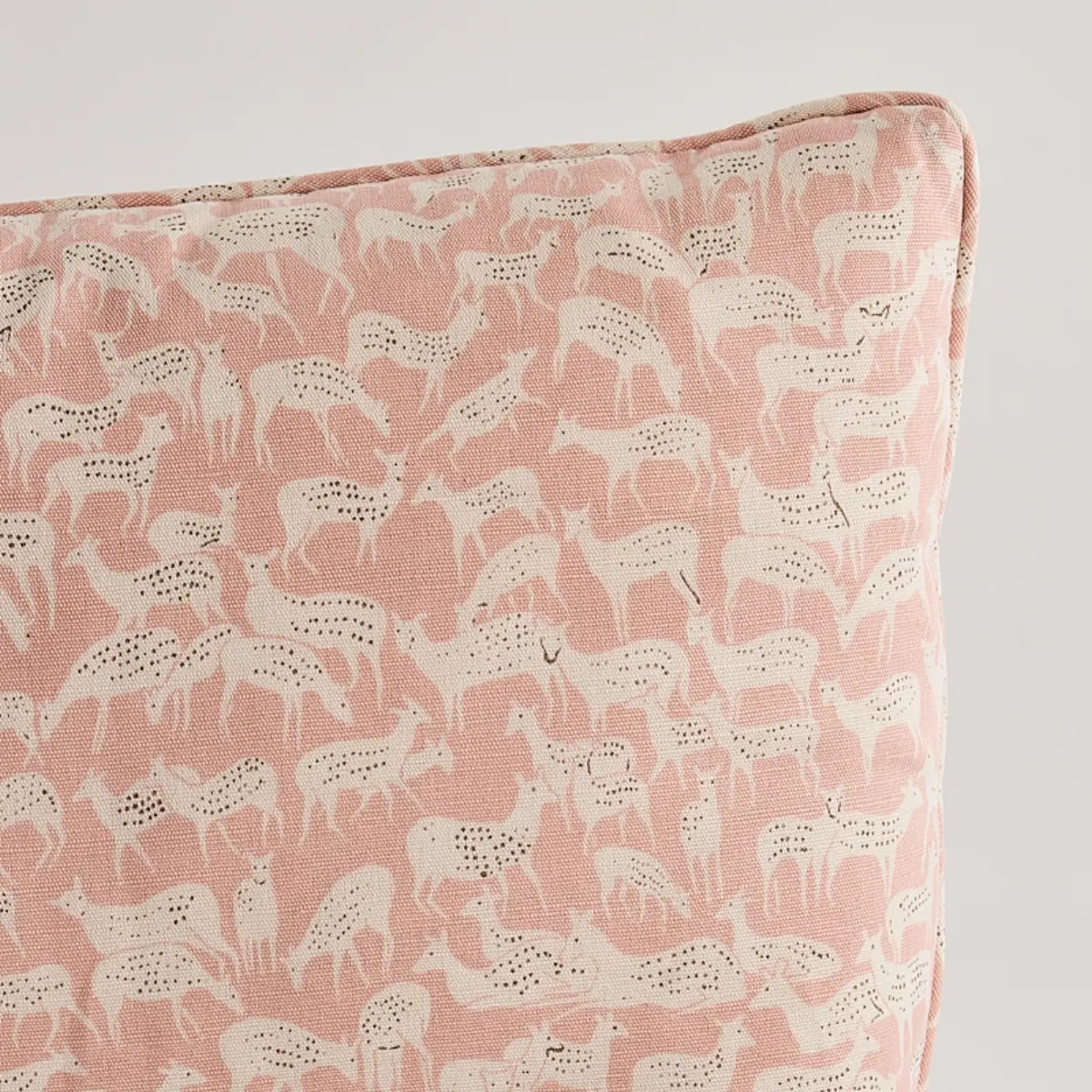 Fauna Pillow_ DUSTY PINK